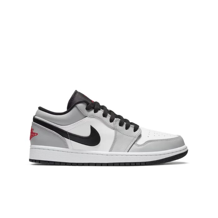 NIKE AIR JORDAN 1 LOW LIGHT SMOKE GREY 553558 030 - Image 2
