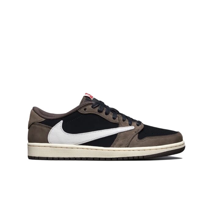 NIKE AIR JORDAN 1 LOW OG X TRAVIS SCOTT DARK MOCHA CQ4277 001 - Image 3