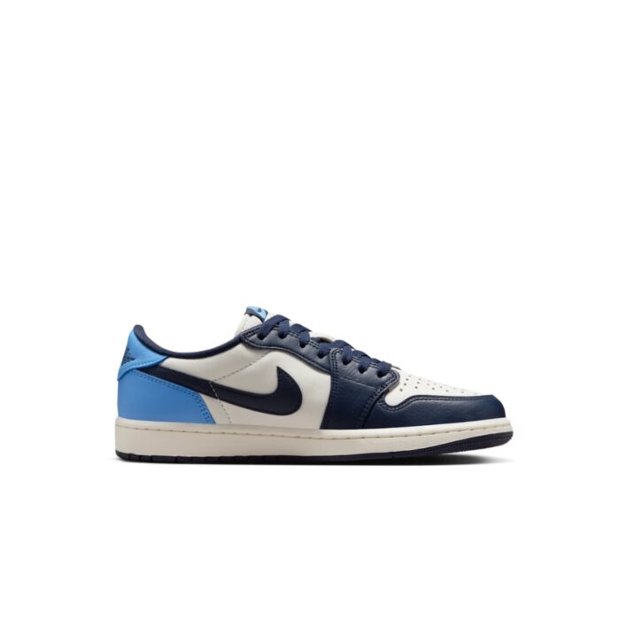 NIKE AIR JORDAN 1 LOW OG OBSIDIAN UNIVERSITY BLUE SAIL CZ0790 400 - Image 2
