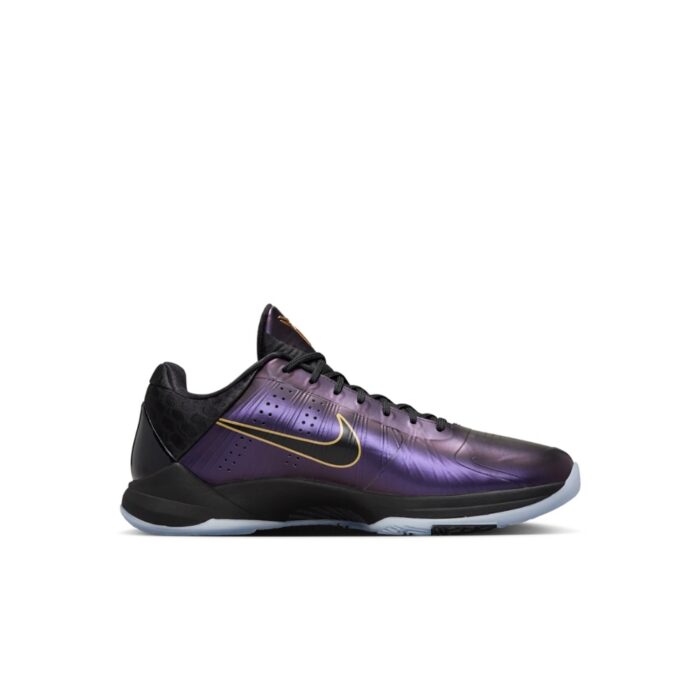 NIKE KOBE 5 PROTRO YEAR OF THE MAMBA EGGPLANT BLACK METALLIC GOLD IB4481 500 - Image 2