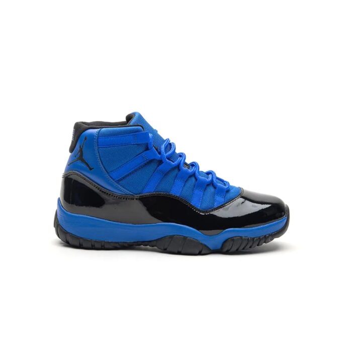 NIKE JORDAN 11 ROYAL BLUE AND BLACK - Image 3