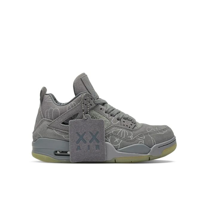 NIKE AIR JORDAN 4 RETRO KAWS GREY 930155 003 - Image 4