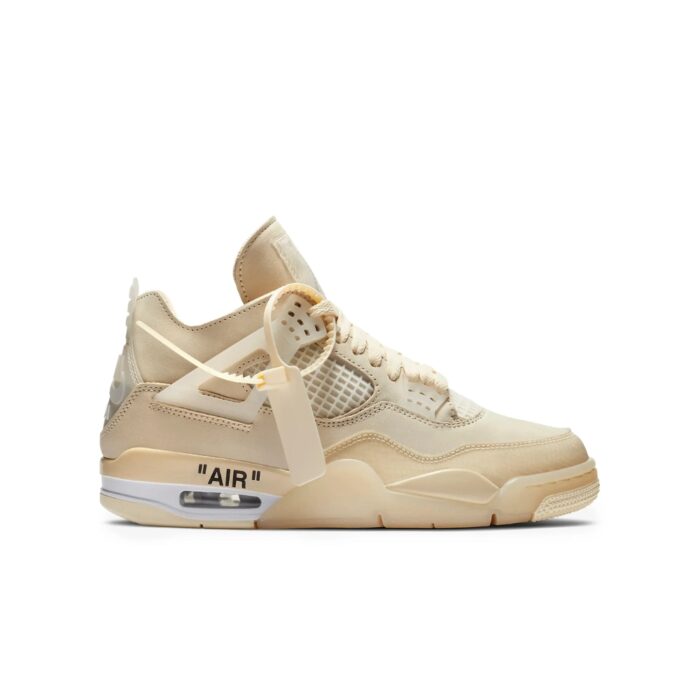 NIKE AIR JORDAN 4 X OFF WHITE SAIL CV9388 100 - Image 3