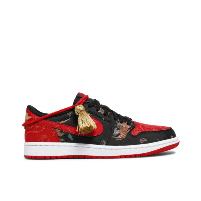 NIKE AIR JORDAN 1 LOW OG CHINESE NEW YEAR DD2233 001 - Image 3