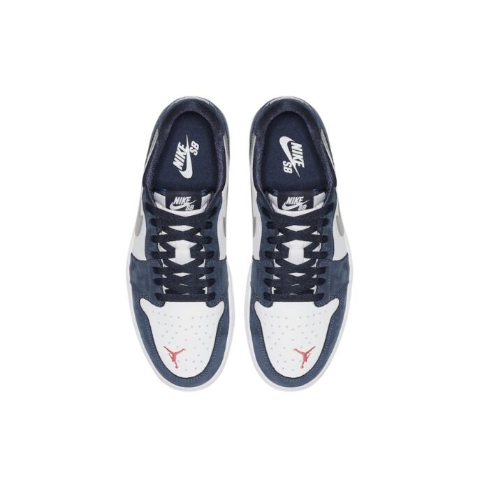 NIKE SB JORDAN 1 LOW X ERIC KOSTON MIDNIGHT NAVY CJ7891 400 - Image 4