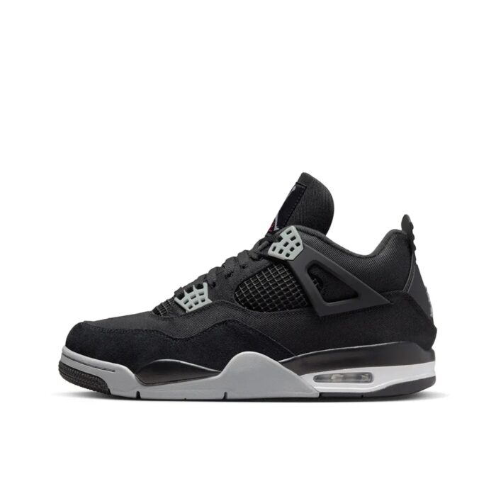 NIKE AIR JORDAN 4 RETRO SE BLACK AND LIGHT STEEL DH7138 006 - Image 2