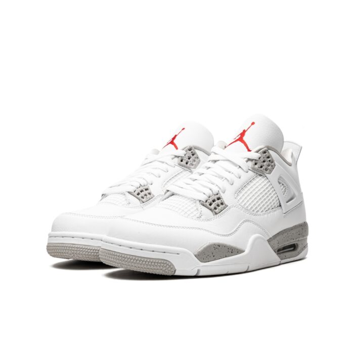 NIKE AIR JORDAN 4 RETRO WHITE OREO CT8527 100 - Image 4
