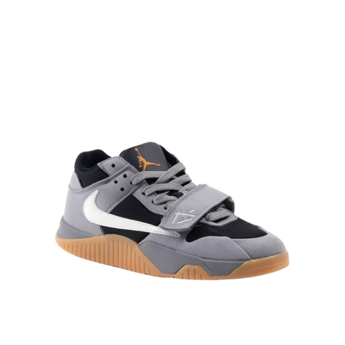 NIKE JORDAN JUMPMAN JACK X TRAVIS SCOTT GREY BLACK GUM - Image 2