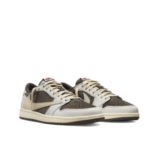 NIKE AIR JORDAN 1 LOW X TRAVIS SCOTT REVERSE MOCHA - Image 3