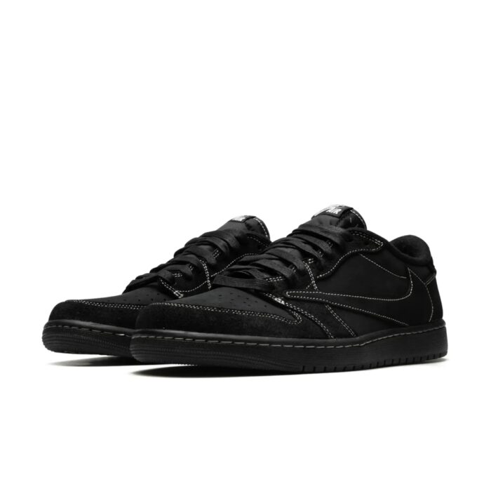 NIKE AIR JORDAN 1 LOW OG X TRAVIS SCOTT BLACK PHANTOM DM7866 001 - Image 4