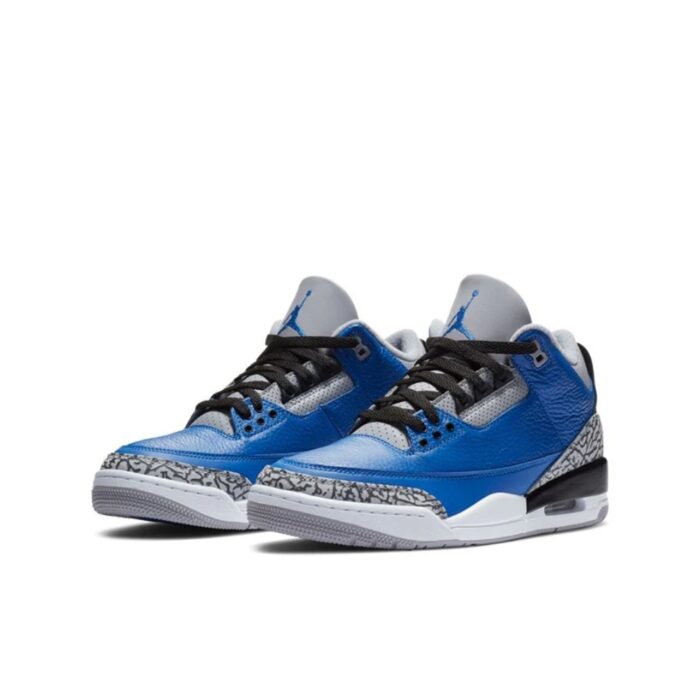 NIKE JORDAN 3 RETRO VARSITY ROYAL BLUE CEMENT CT8532 400 - Image 3