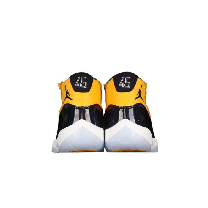 NIKE AIR JORDAN 11 RETRO BLACK YELLOW CT8012 118 - Image 4