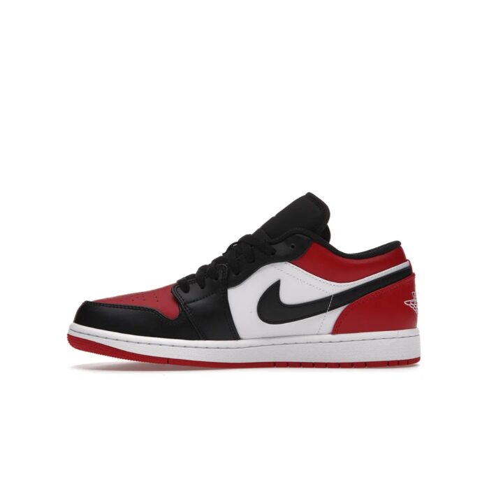 NIKE AIR JORDAN 1 LOW BRED TOE 553558 612 - Image 2