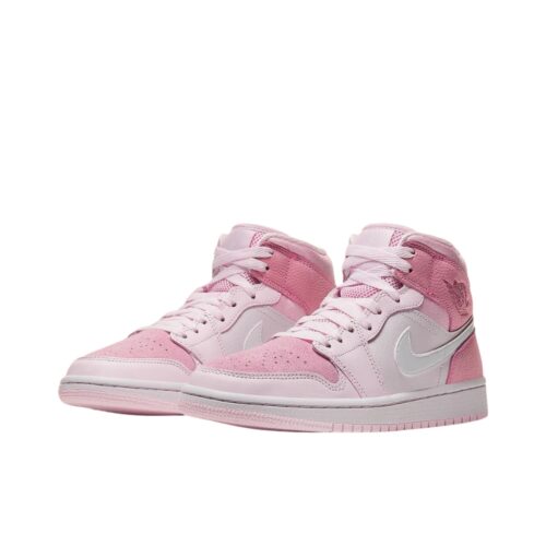 NIKE AIR JORDAN 1 MID DIGITAL PINK CW5379 600 - Image 4