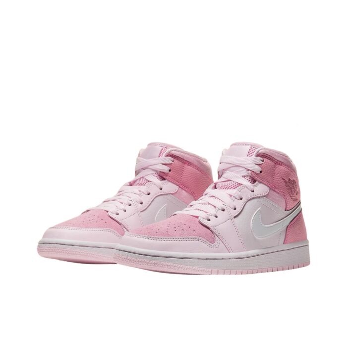 NIKE AIR JORDAN 1 MID DIGITAL PINK CW5379 600 - Image 4