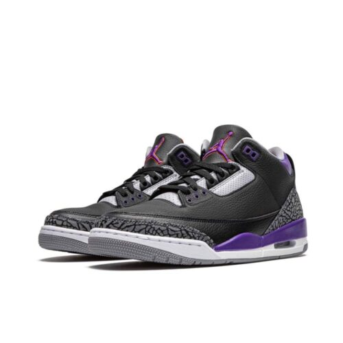 NIKE AIR JORDAN 3 RETRO COURT PURPLE CT8532 050 - Image 4