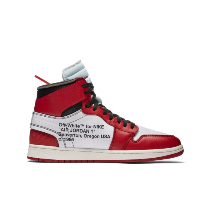 NIKE AIR JORDAN 1 RETRO HIGH OFF WHITE CHICAGO AA3834 101 - Image 2