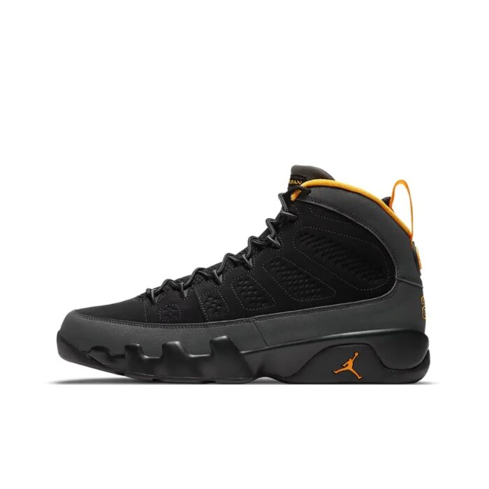 NIKE AIR JORDAN 9 RETRO GS DARK CHARCOAL UNIVERSITY GOLD 302359 070 - Image 2