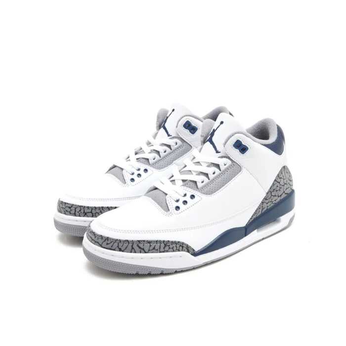 NIKE AIR JORDAN 3 RETRO MIDNIGHT NAVY CT8532 140 - Image 3