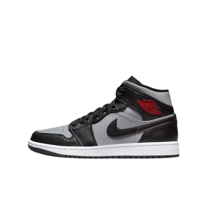 NIKE AIR JORDAN 1 MID SHADOW RED 554724 096 - Image 3