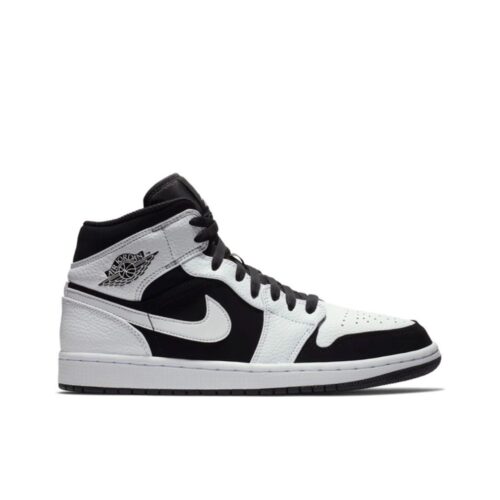 NIKE AIR JORDAN 1 RETRO MID TUXEDO 554724 113 - Image 2