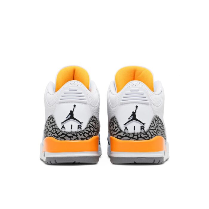 NIKE AIR JORDAN 3 RETRO LASER ORANGE CK9246 108 - Image 4