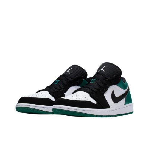 NIKE AIR JORDAN 1 LOW MYSTIC GREEN 553558 113 - Image 4