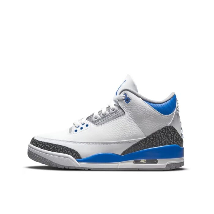 NIKE AIR JORDAN 3 RETRO RACER BLUE CT8532 145 - Image 2