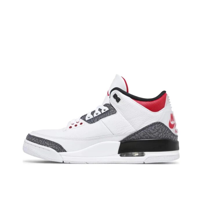 NIKE AIR JORDAN 3 RETRO DENIM SE FIRE RED CZ6431 100 - Image 2