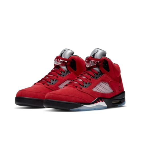 NIKE AIR JORDAN 5 RETRO RAGING BULL RED DD0587 600 - Image 3