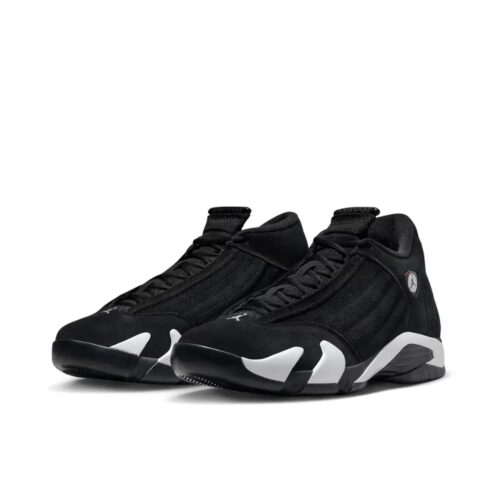 NIKE AIR JORDAN 14 RETRO BLACK WHITE 487471 016 - Image 4