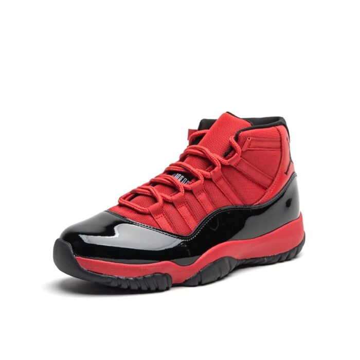 NIKE AIR JORDAN 11 RETRO TORO BRAVO BLACK RED - Image 4
