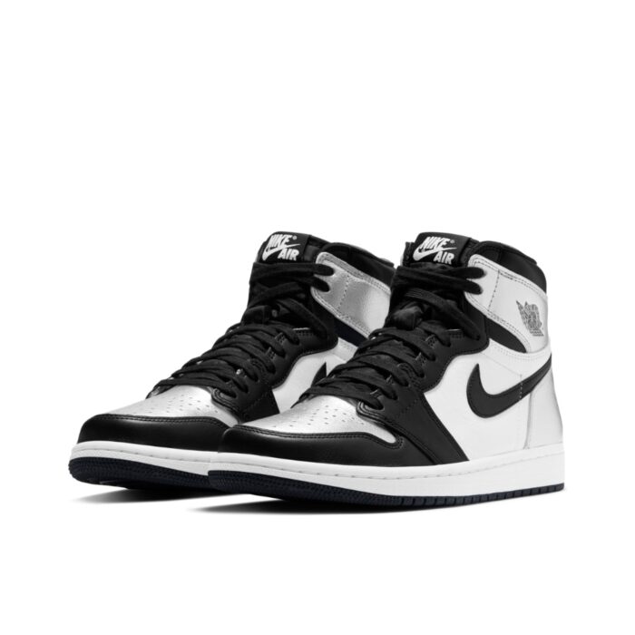 NIKE AIR JORDAN 1 HIGH OG SILVER TOE CD0461 001 - Image 3