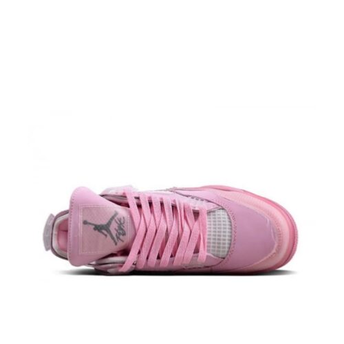 NIKE AIR JORDAN 4 X OFF WHITE PINK - Image 4