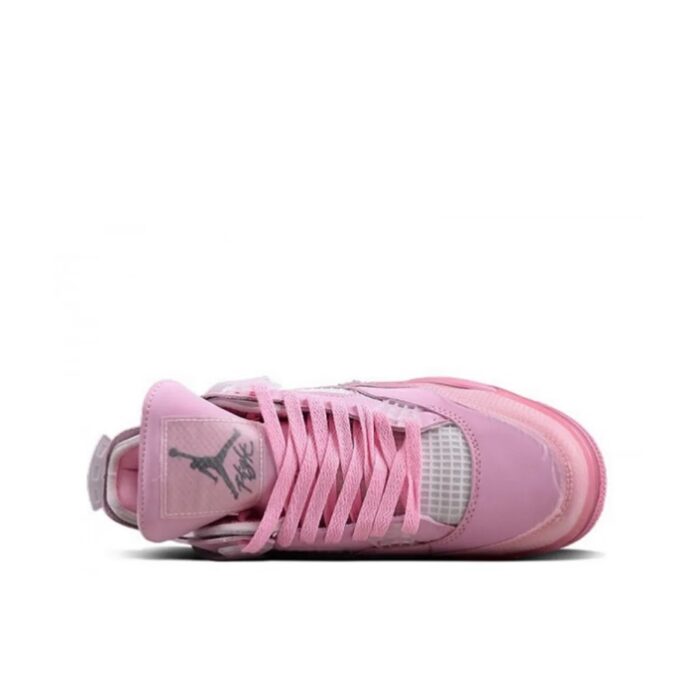 NIKE AIR JORDAN 4 X OFF WHITE PINK - Image 4