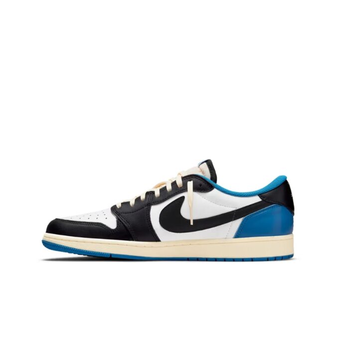 NIKE AIR JORDAN 1 RETRO LOW  X TRAVIS SCOTT X FRAGMENT ROYAL BLUE DM7866 140 - Image 2