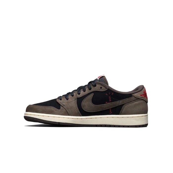 NIKE AIR JORDAN 1 LOW OG X TRAVIS SCOTT DARK MOCHA CQ4277 001 - Image 2