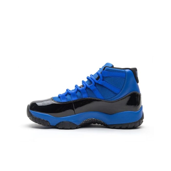 NIKE JORDAN 11 ROYAL BLUE AND BLACK - Image 2