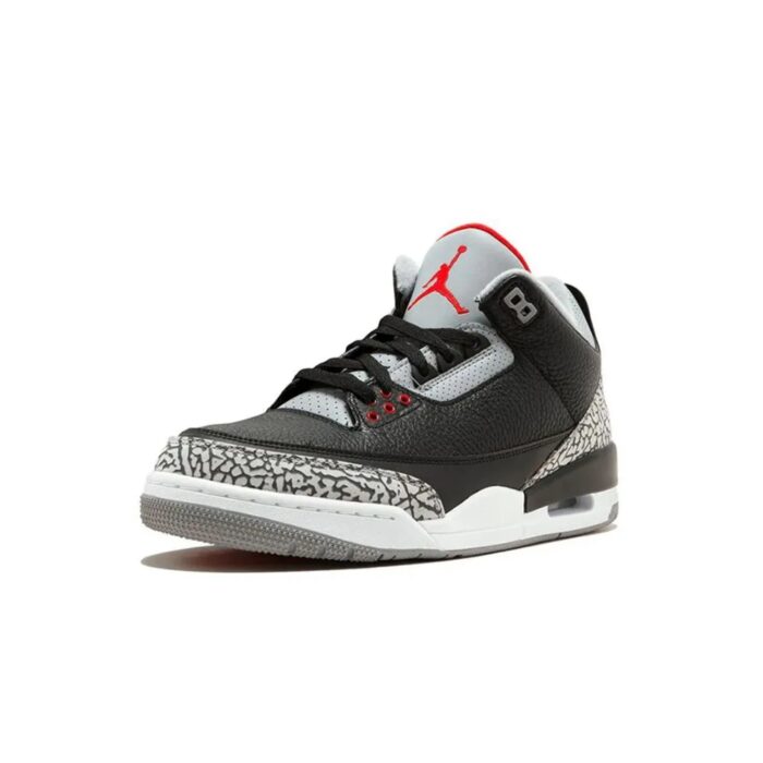 NIKE AIR JORDAN 3 RETRO OG BLACK CEMENT 854262 001 - Image 2