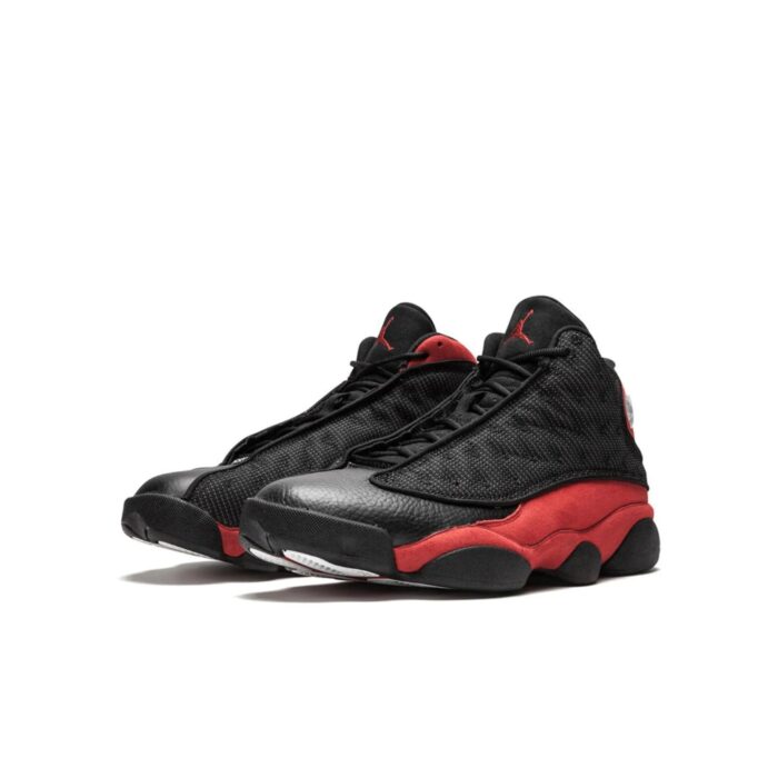 NIKE AIR JORDAN 13 RETRO BRED 2017 BLACK AND RED 414571 010 - Image 2