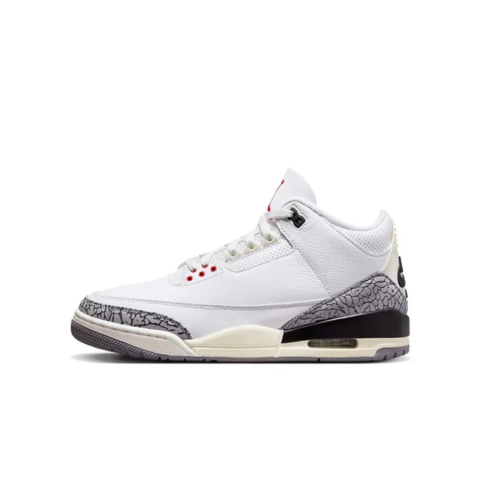 NIKE AIR JORDAN 3 RETRO WHITE CEMENT REIMAGINED DN3707 100 - Image 2