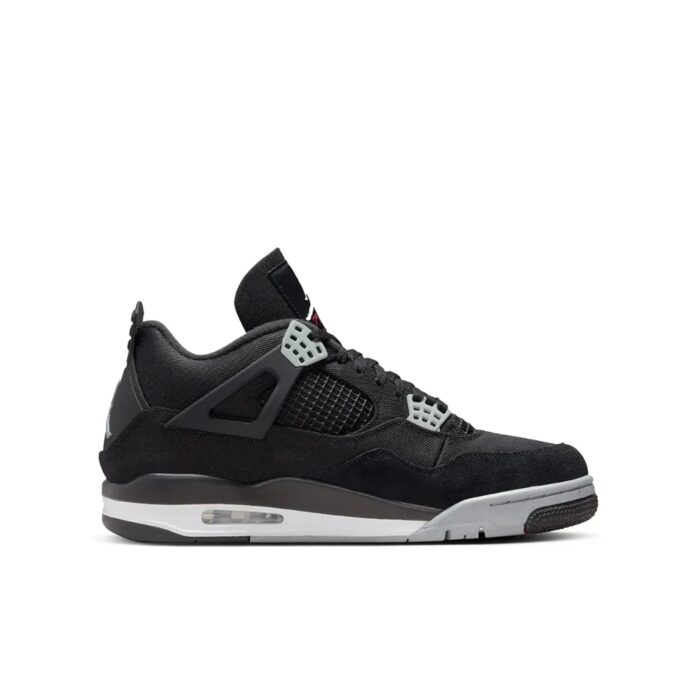 NIKE AIR JORDAN 4 RETRO SE BLACK AND LIGHT STEEL DH7138 006 - Image 3