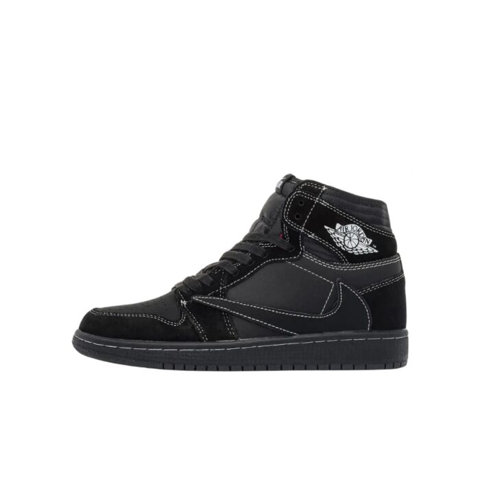 NIKE AIR JORDAN 1 HIGH X TRAVIS SCOTT BLACK PHANTOM - Image 2