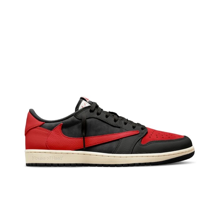 NIKE AIR JORDAN 1 LOW X TRAVIS SCOTT BRED - Image 3