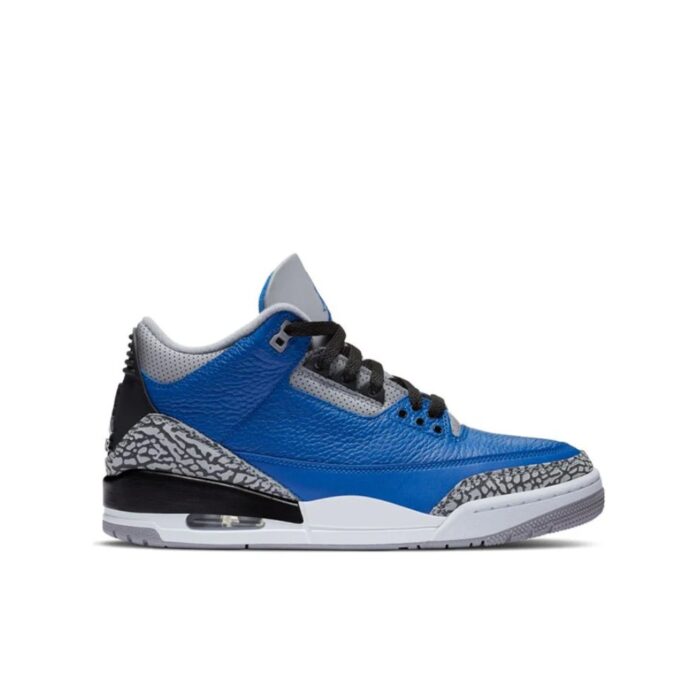 NIKE JORDAN 3 RETRO VARSITY ROYAL BLUE CEMENT CT8532 400 - Image 2