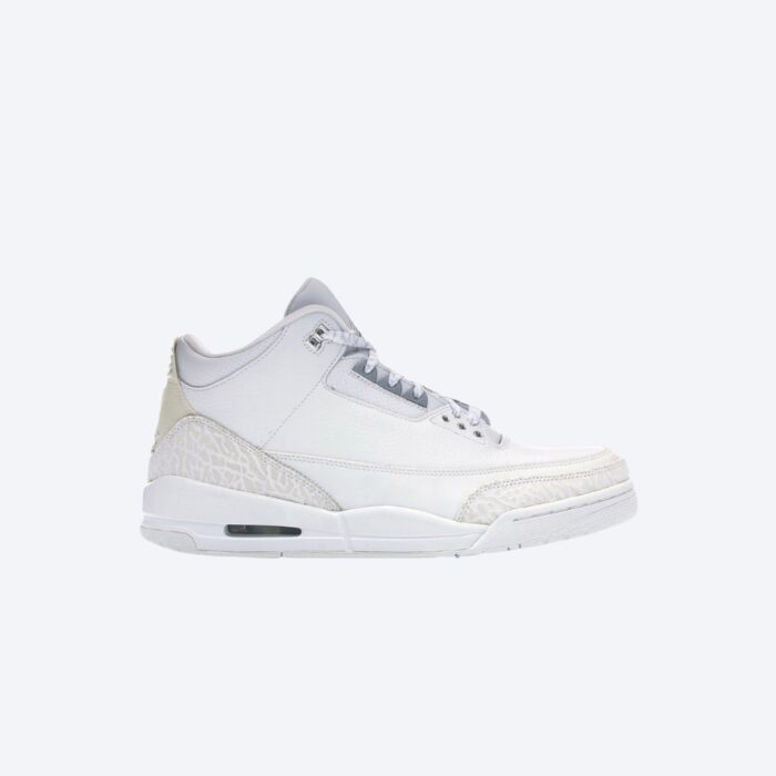 NIKE AIR JORDAN 3 PURE MONEY WHITE 136064 103 - Image 2