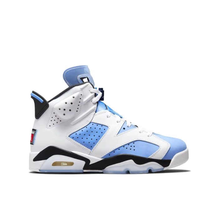 NIKE JORDAN 6 RETRO UNIVERSITY BLUE CT8529 410 - Image 2