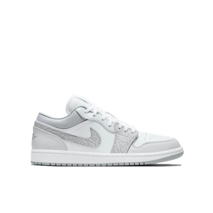 NIKE AIR JORDAN 1 LOW ELEPHANT PRINT DH4269 100 - Image 2