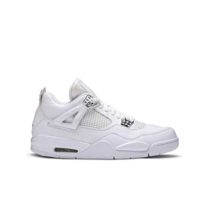 NIKE AIR JORDAN 4 RETRO 25TH SILVER ANNIVERSARY 408202 101 - Image 3