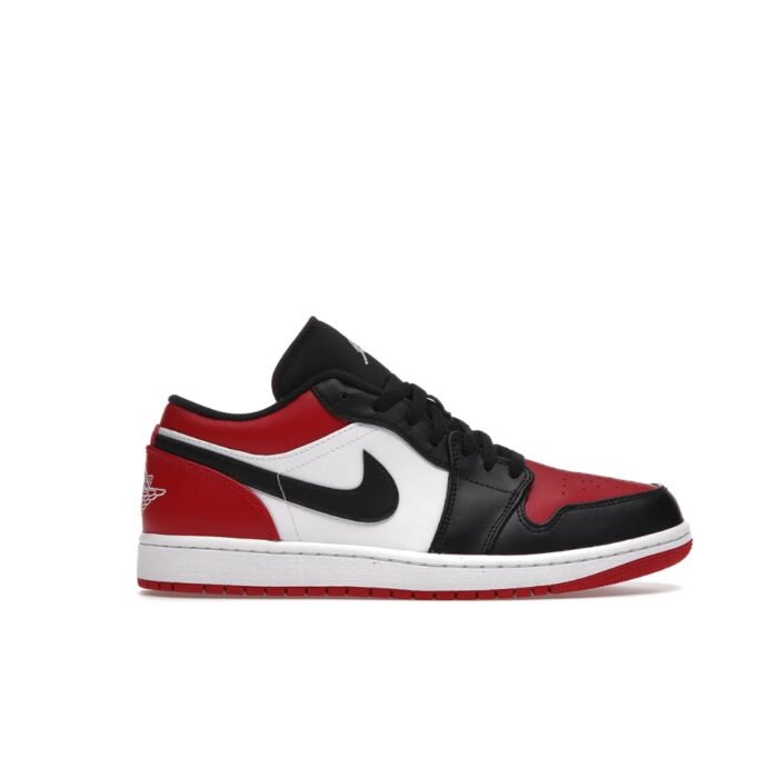 NIKE AIR JORDAN 1 LOW BRED TOE 553558 612 - Image 3